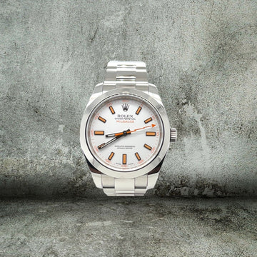 ROLEX MILGAUSS 116400 WHITE MK1