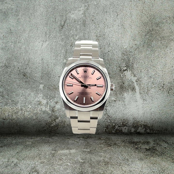 ROLEX OYSTER PERPETUAL PINK Ref 124200 NUOVO