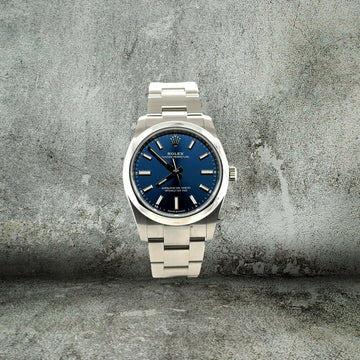 ROLEX OYSTER PERPETUAL BLUE 124200 NUOVO